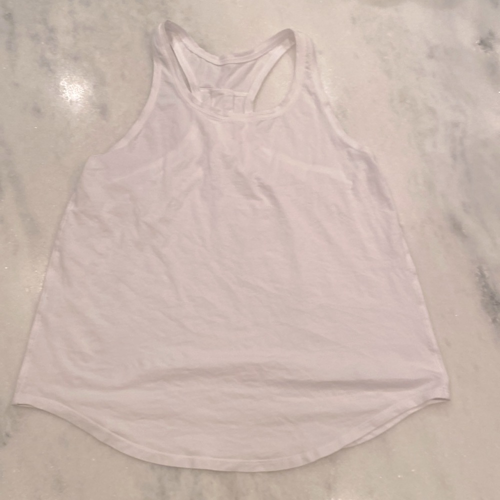 Lululemon Love Tank Top Pleated - White Size 8